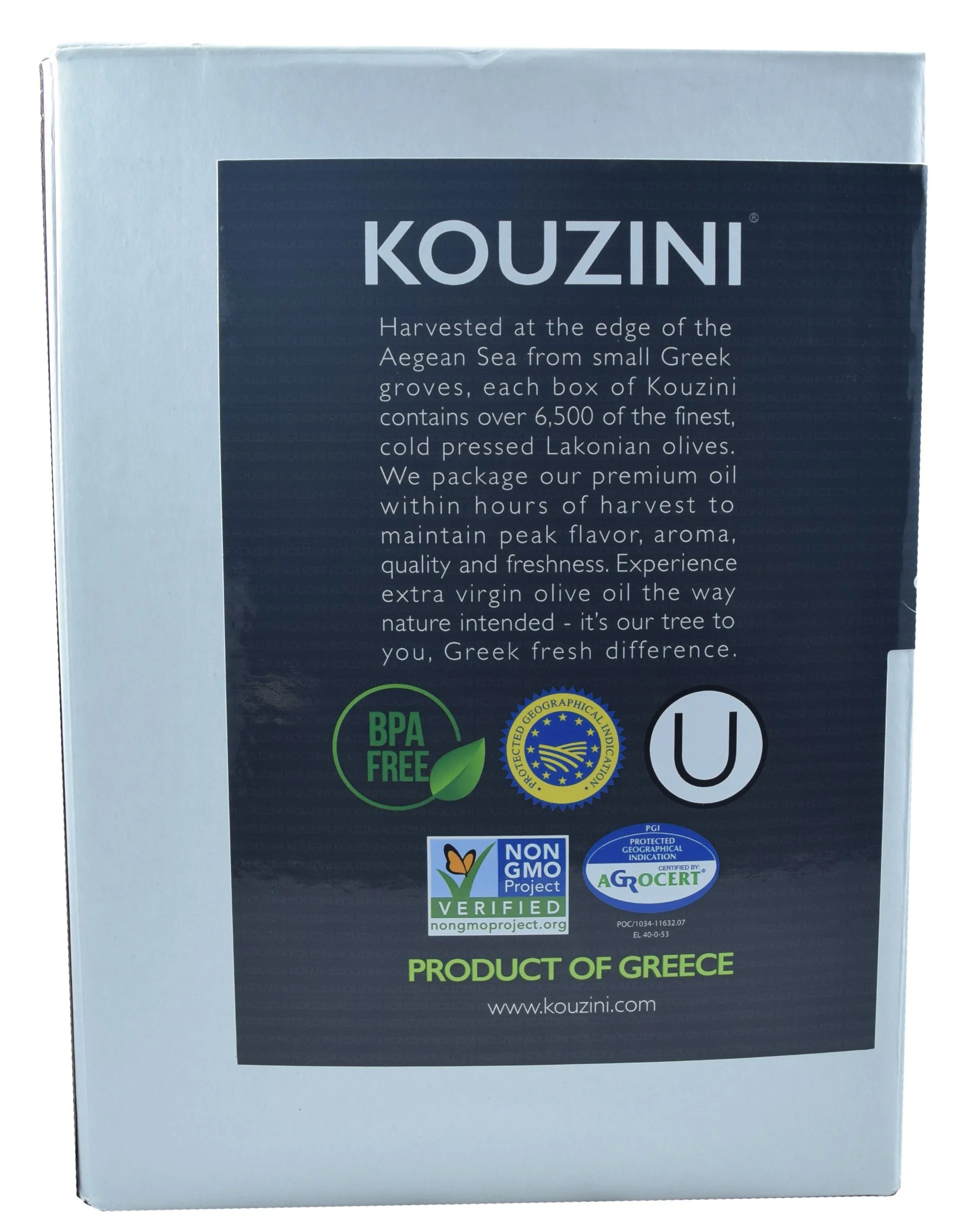 5L Bag In Box Greek Extra Virgin Olive Oil - 5000mL — KOUZINI